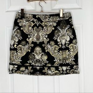 Black and gold Honey Belle skirt
